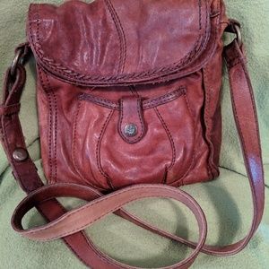 Lucky Brand mini Abbey Road foldover crossbody
